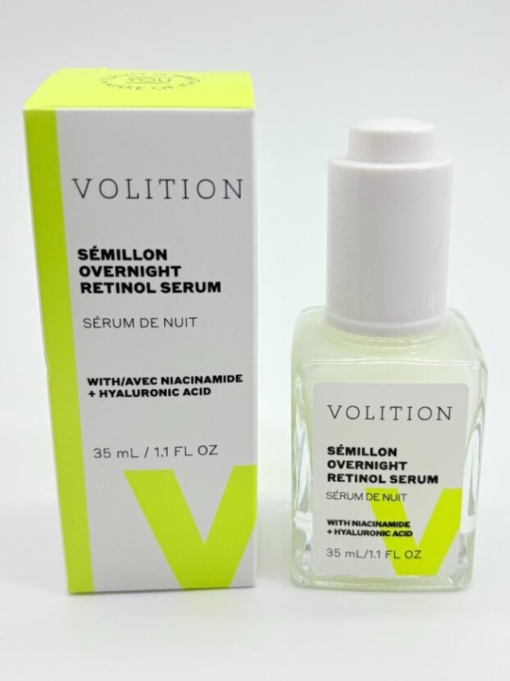 Volition Sémillon Overnight Retinol Facial Serum 35ml NEW! FULL SIZE!